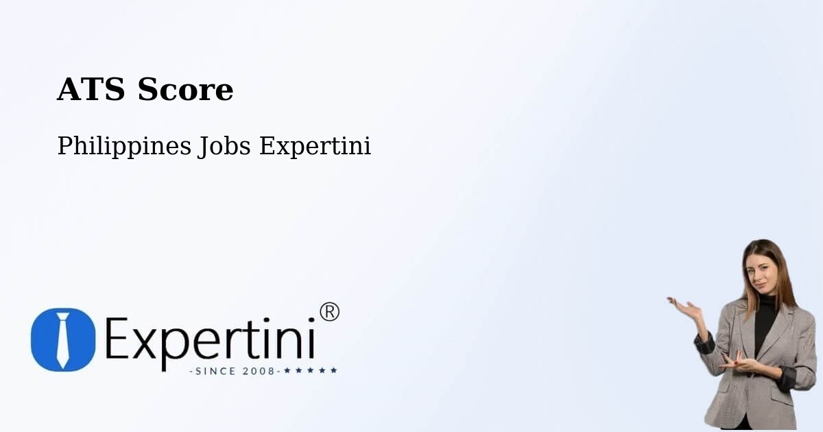 Resume ATS Score & Job Description Match Tool – Dicabisagan - Philippines Jobs Expertini