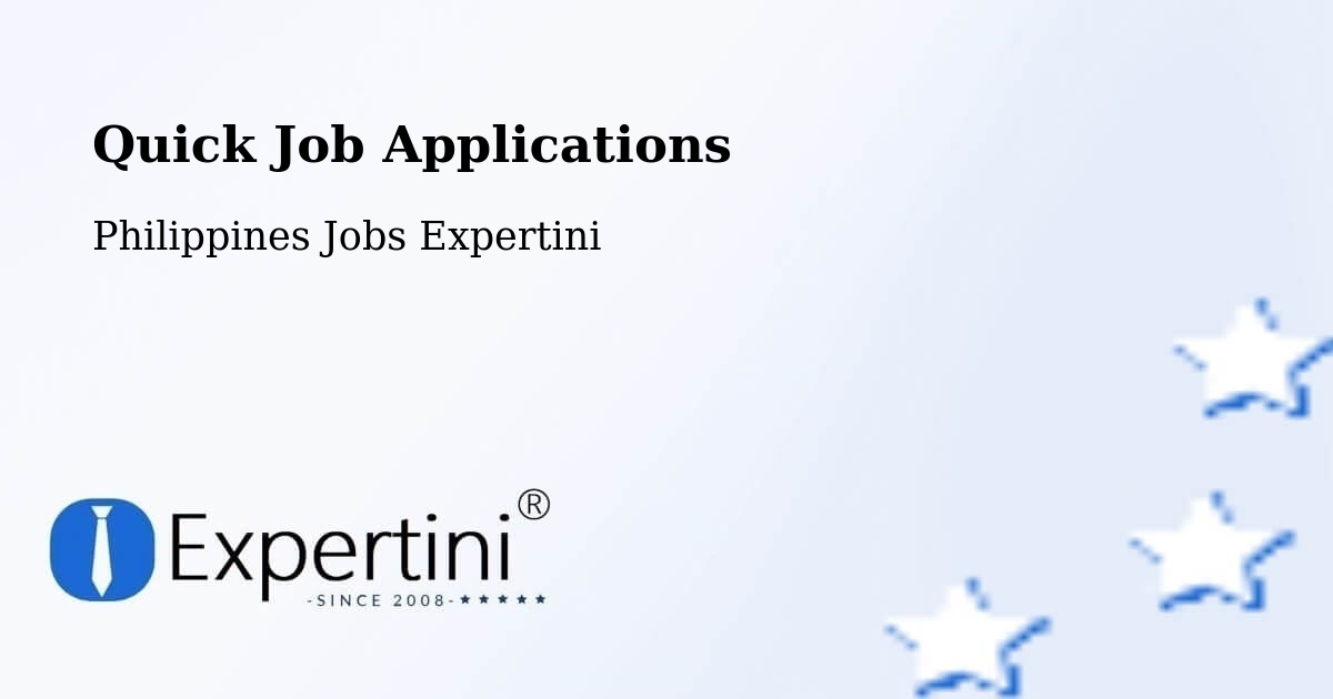 Quick Apply Feature – Dicabisagan - Philippines Jobs Expertini