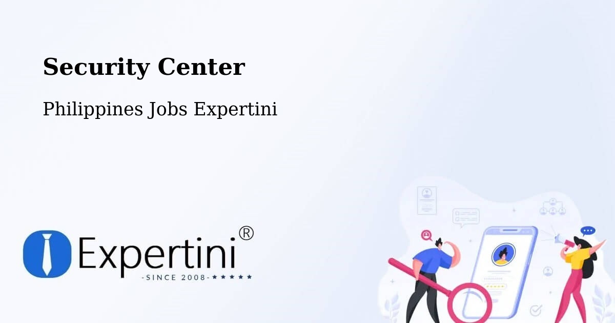 Security & Compliance – Dicabisagan - Philippines Jobs Expertini