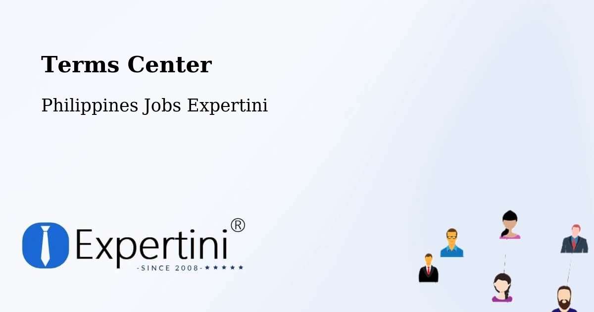Terms of Service – Dicabisagan - Philippines Jobs Expertini